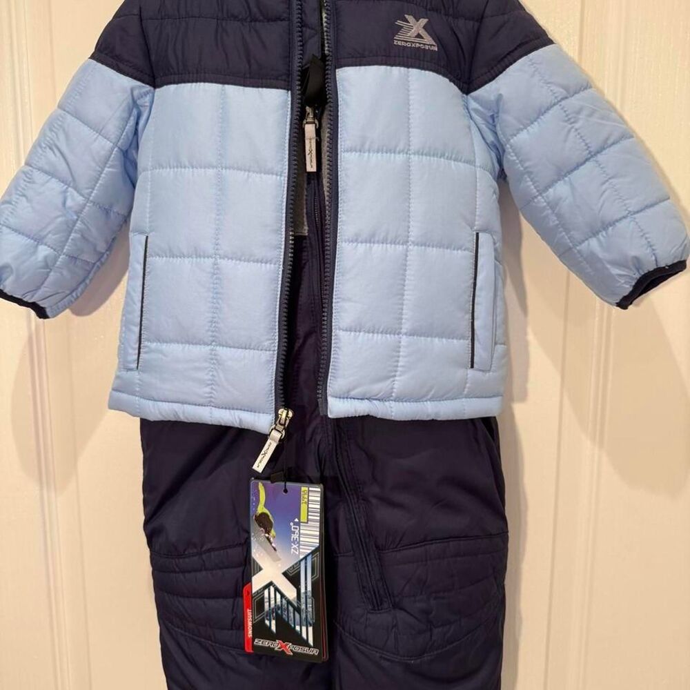 Zeroxposur Blue and Navy Coat